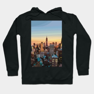 New York City illustration Hoodie